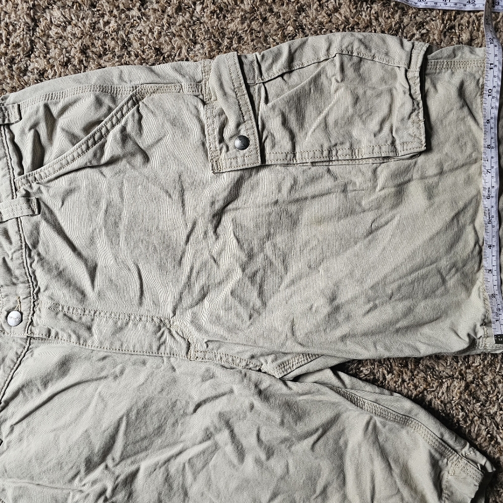 Carhartt taupe cotton relaxed fit work wear cargo shorts size 40‎ - Picture 7 of 10